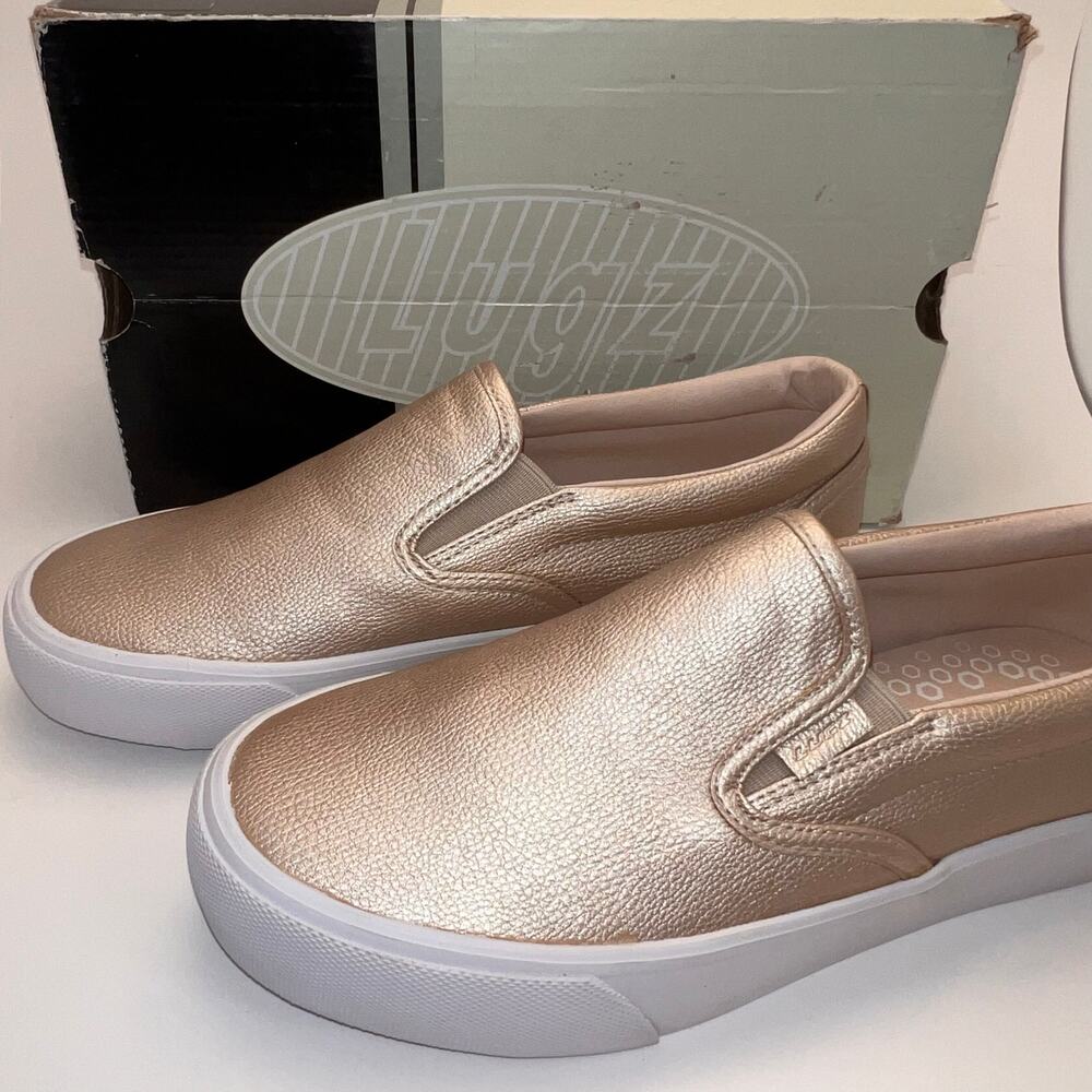 Lugz Gold Slip-On, Women's Size 8